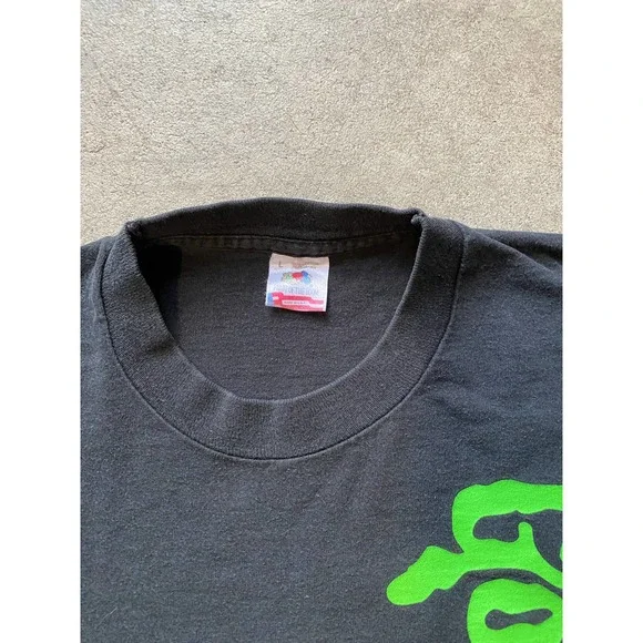 Vintage Goosebumps Box Logo Halloween Horror 90s TV Show Tee FOTL - L